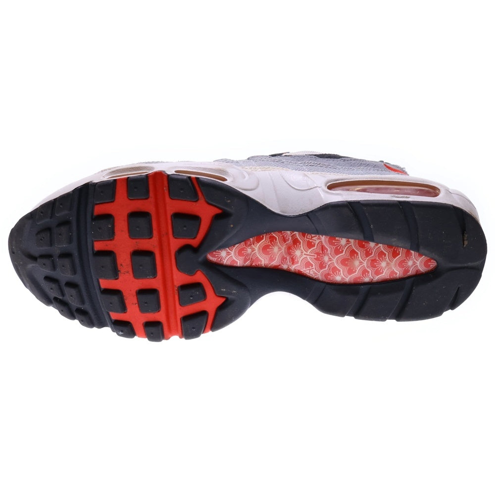 NIKE(ナイキ) AIR MAX 95 JAPAN DH9792-100 エアマックス ジャパン ローカットスニーカー US9.5/27.5cm ホワイト/レッド