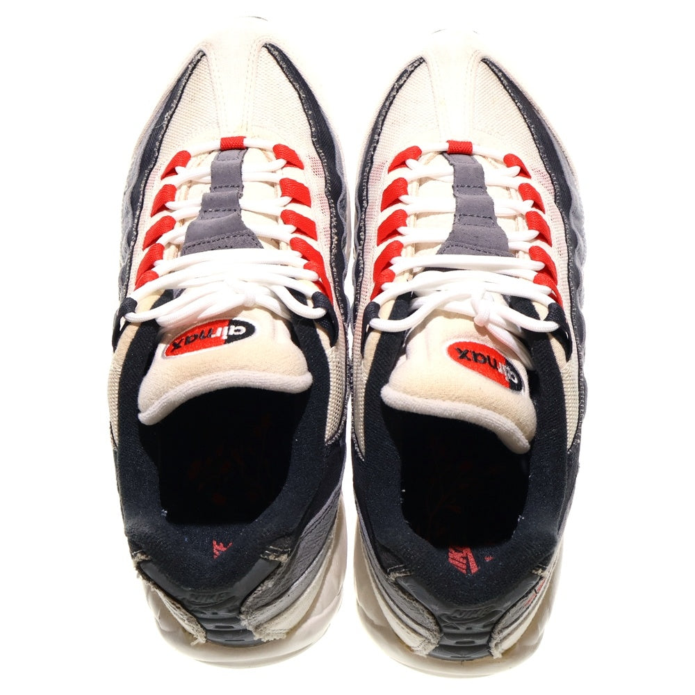 NIKE(ナイキ) AIR MAX 95 JAPAN DH9792-100 エアマックス ジャパン ローカットスニーカー US9.5/27.5cm ホワイト/レッド