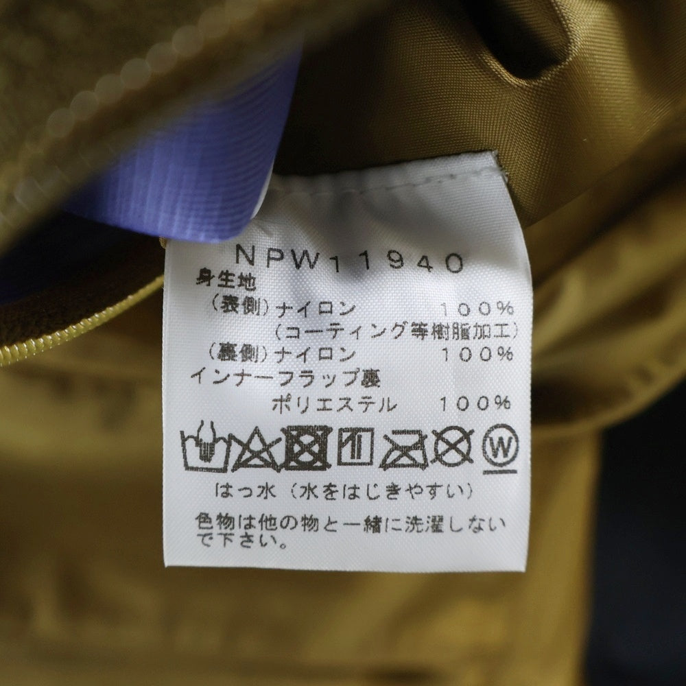 THE NORTH FACE(ザノースフェイス) Mountain Raintex Coat GORE-TEX NPW11940 マウンテンレインテックス コート ゴアテックス ブラウン