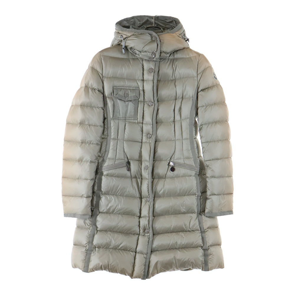 MONCLER(モンクレール) HERMINE 320934933905 エルミンヌ ナイロン ダウンコート ベージュ レディース