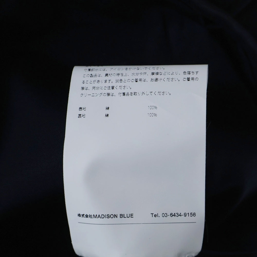 MADISONBLUE(マディソンブルー) BERKLEE S3B BLAZER MB999-1706 ブレザー テーラードジャケット ネイビー