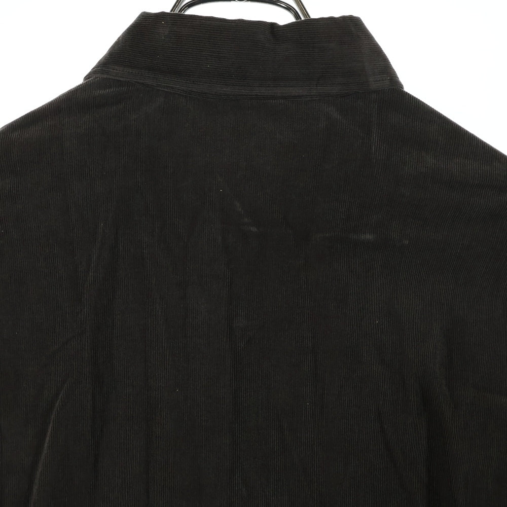AURALEE(オーラリー) 22AW FINX LIGHT CORDUROY SHIRTS A22AS02FC レギュラーカラー コーデュロイ 長袖シャツ ブラウン