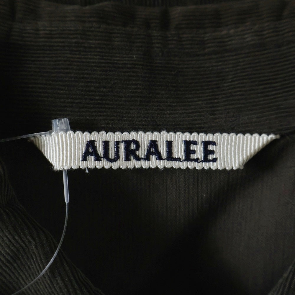 AURALEE(オーラリー) 22AW FINX LIGHT CORDUROY SHIRTS A22AS02FC レギュラーカラー コーデュロイ 長袖シャツ ブラウン