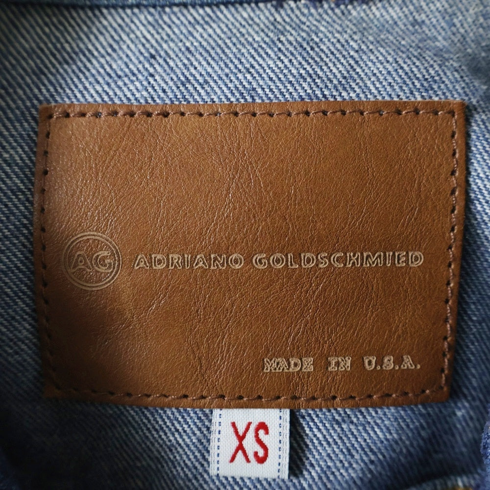 ADRIANO GOLDSCHMIED(アドリアーノゴールドシュミット) デニムジャケット インディゴ レディース AG-22298