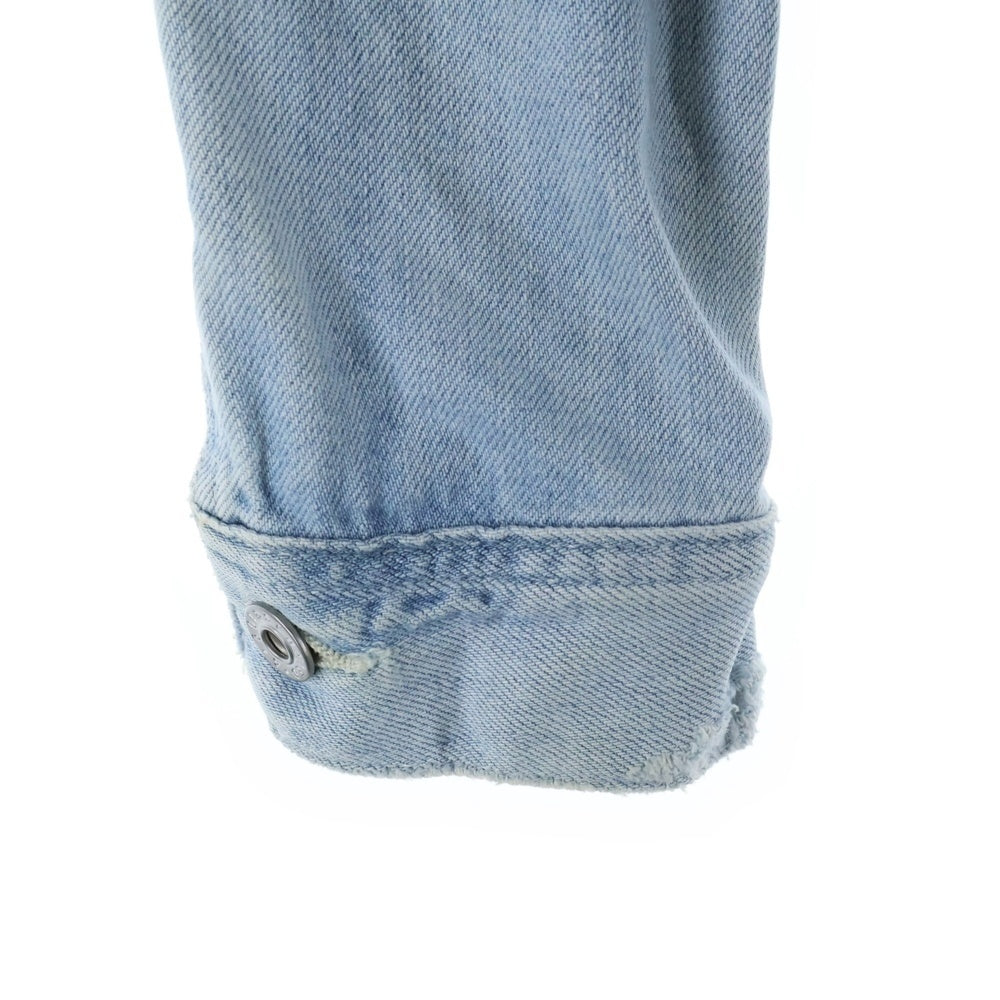 ADRIANO GOLDSCHMIED(アドリアーノゴールドシュミット) ダメージ デニムジャケット インディゴ レディース AG-23128