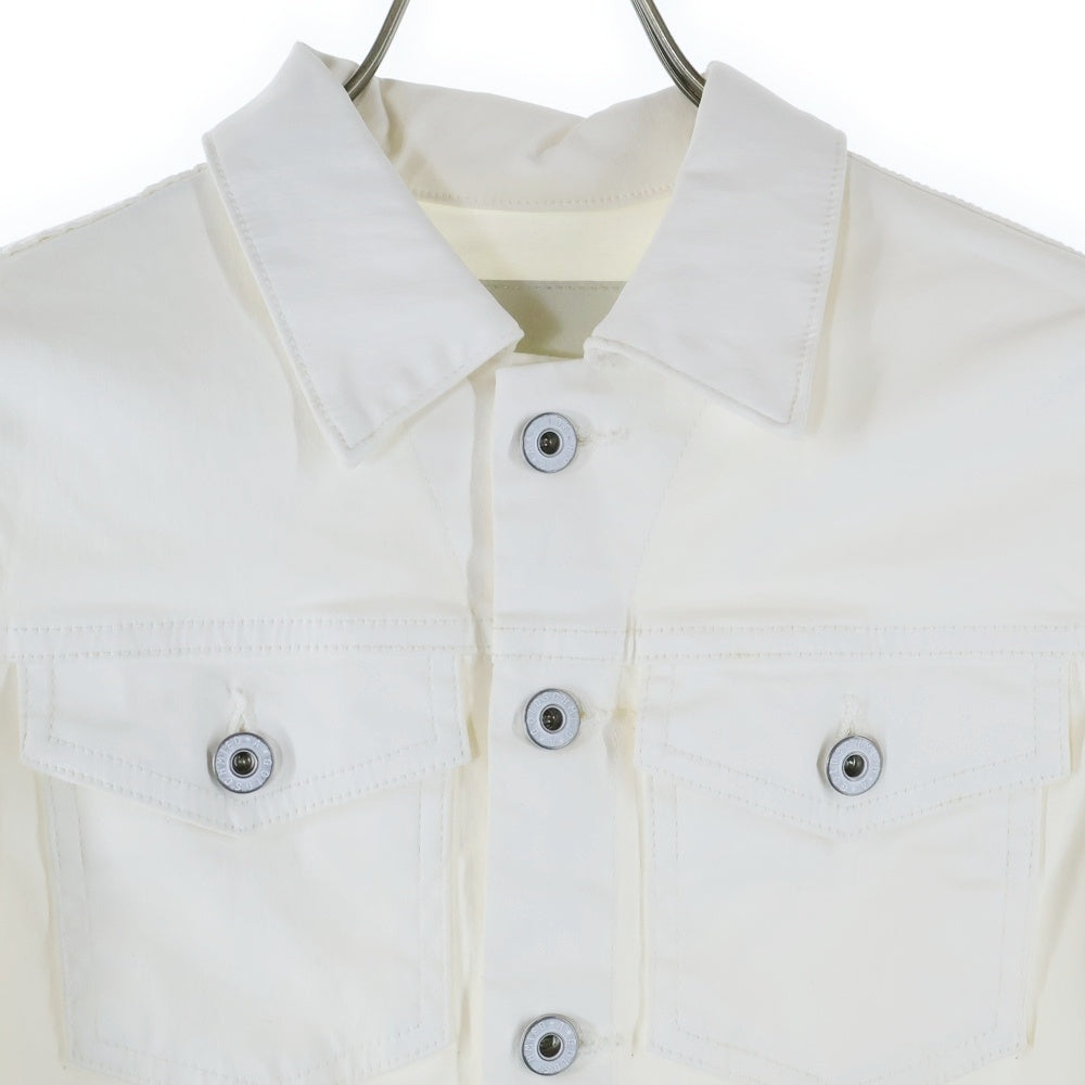 ADRIANO GOLDSCHMIED(アドリアーノゴールドシュミット) コーディング デニムジャケット ホワイト レディース AG-25082