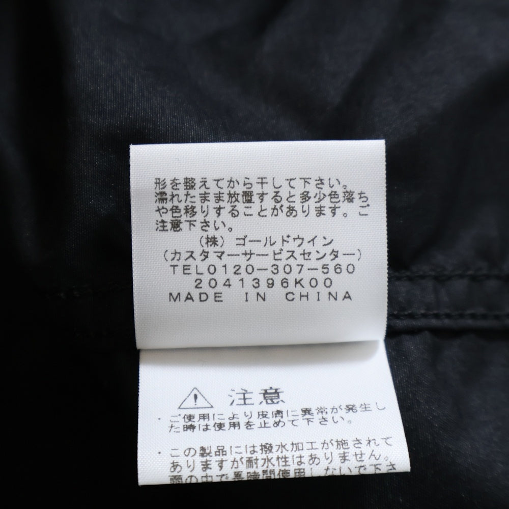 THE NORTH FACE(ザノースフェイス) L/S Nuptse Shirt NR11961 ナイロン 長袖シャツ ブラック