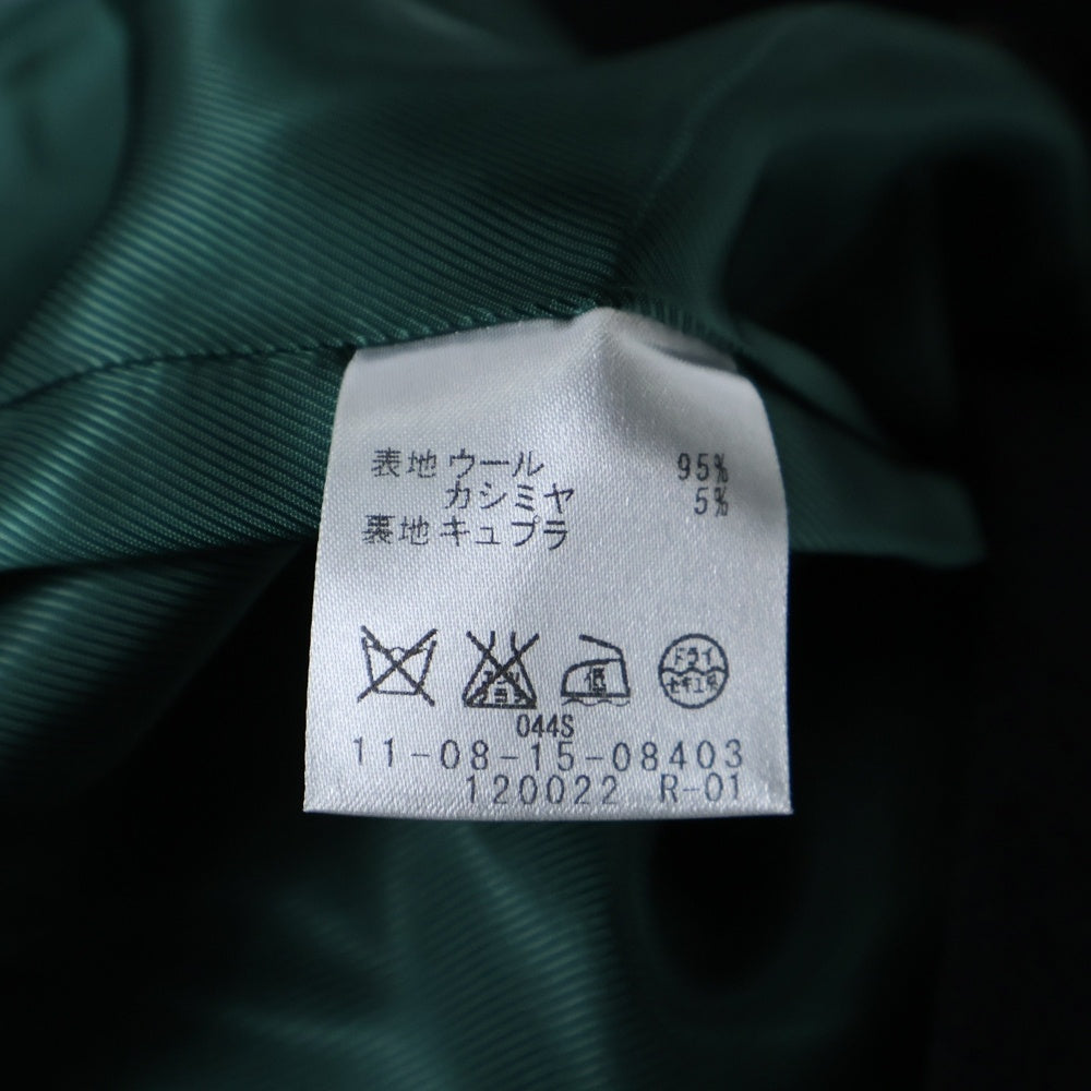 TOMORROWLAND(トゥモローランド) BALLSEY ウール ノーカラーコート ブラック レディース 11-08-15-08403