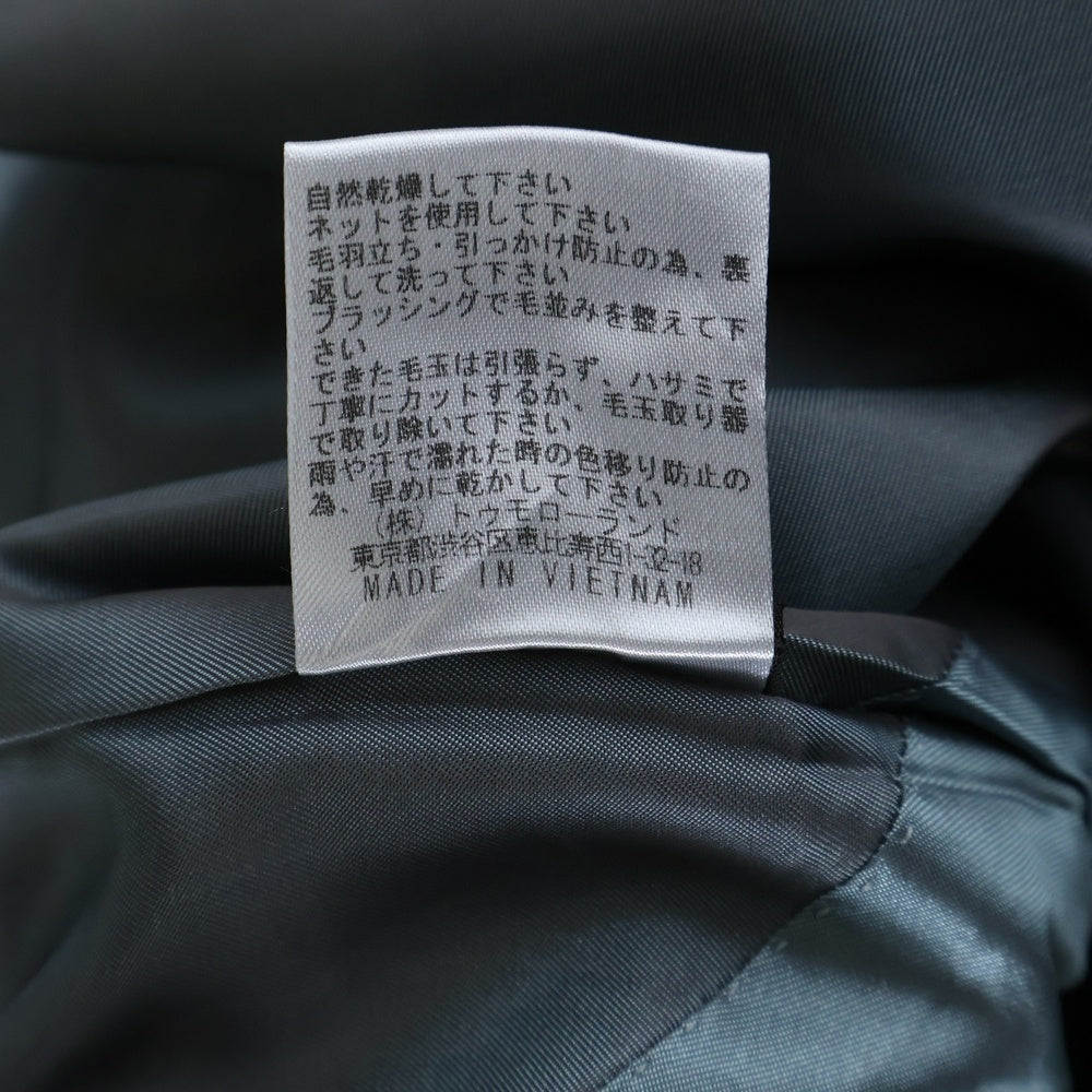 TOMORROWLAND(トゥモローランド) ウール ノーカラーコート ベージュ レディース 13-08-45-08303