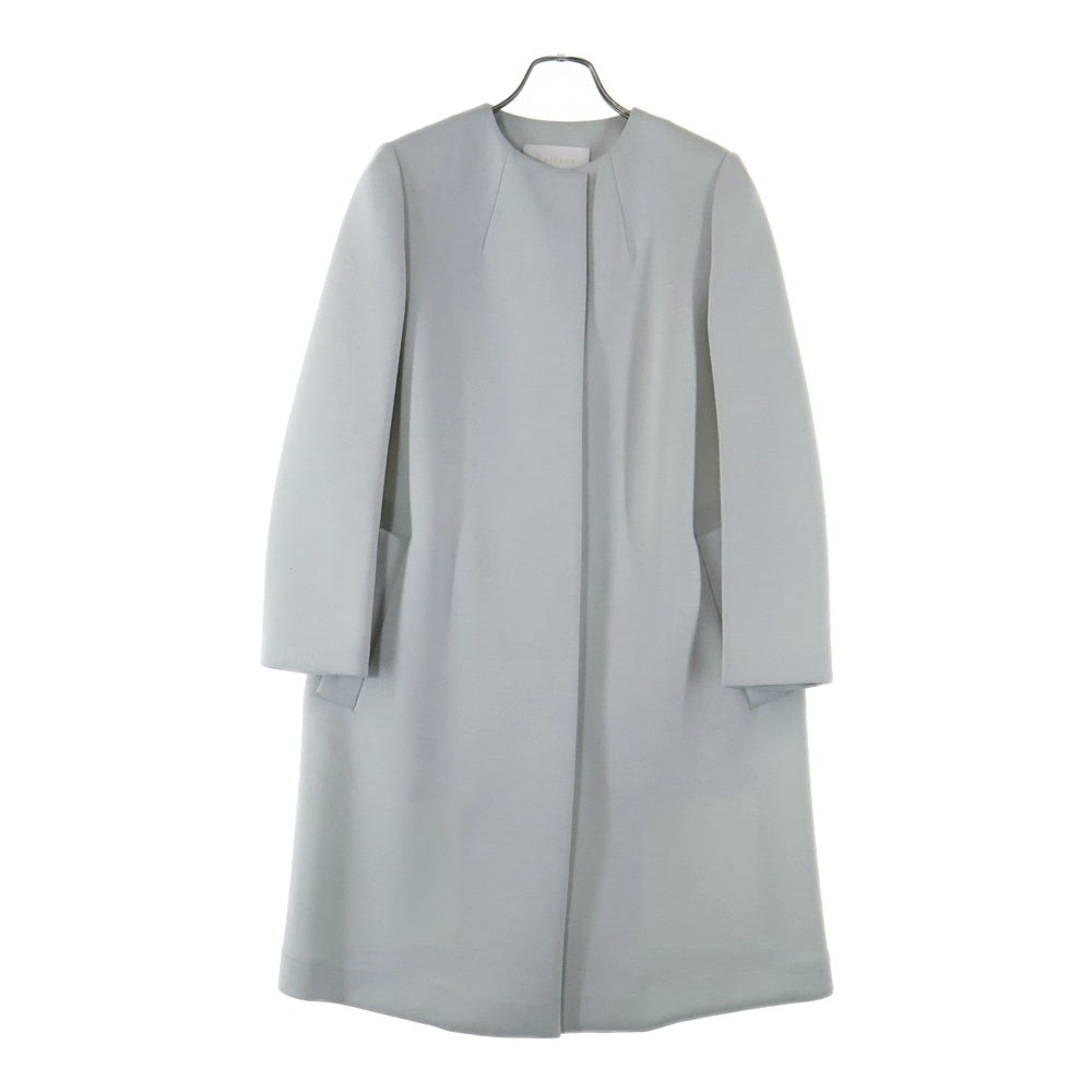 BALLESY(ボールジー) ポリエステル ノーカラーコート グレー レディース 11-08-82-08302