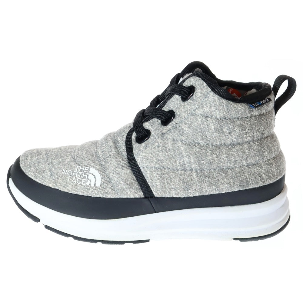 THE NORTH FACE(ザノースフェイス) NUPTSE TRACTION CHUKKA LITE WP II NF51793 ショートブーツ グレー レディース US5/23.0cm