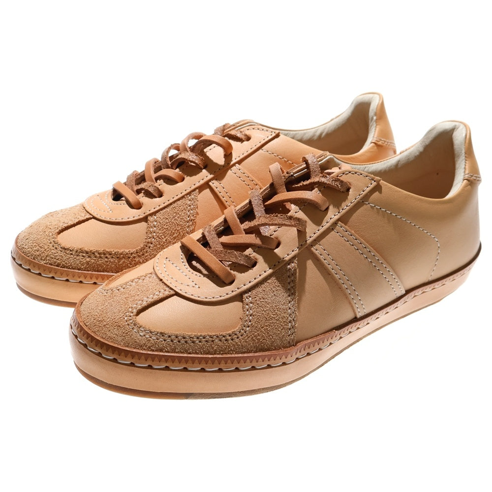 Hender Scheme(エンダースキーマ) mip-05 manual industrial products ジャーマントレーナー レザー ローカットスニーカー ナチュラル レディース