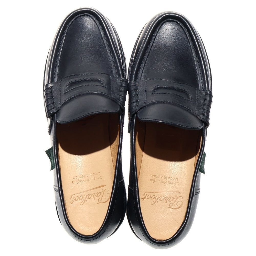 PARABOOT(パラブーツ) ORSAY GRIFF II オルセー コインローファー ブラック レディース