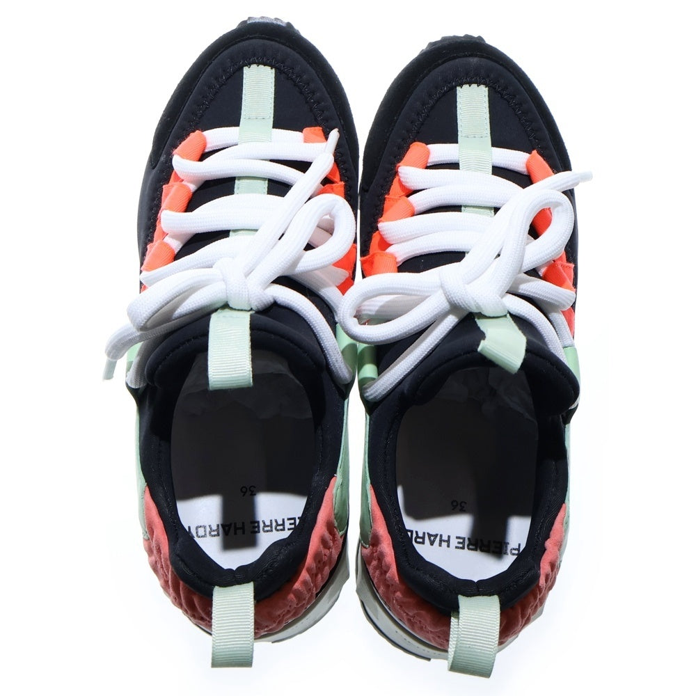 PIERRE HARDY(ピエールアルディ) TREK COMET NS04X トレックコメット ローカットスニーカー ブラック レディース