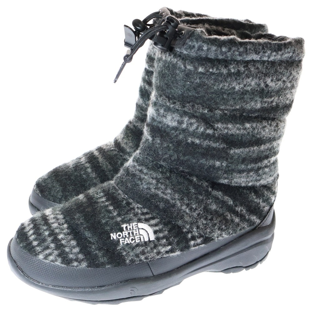 THE NORTH FACE(ザノースフェイス) NUPTSE BOOTIE WP WOOL LUXE NF51593 ブーツ ブラック レディース US5/23.0cm