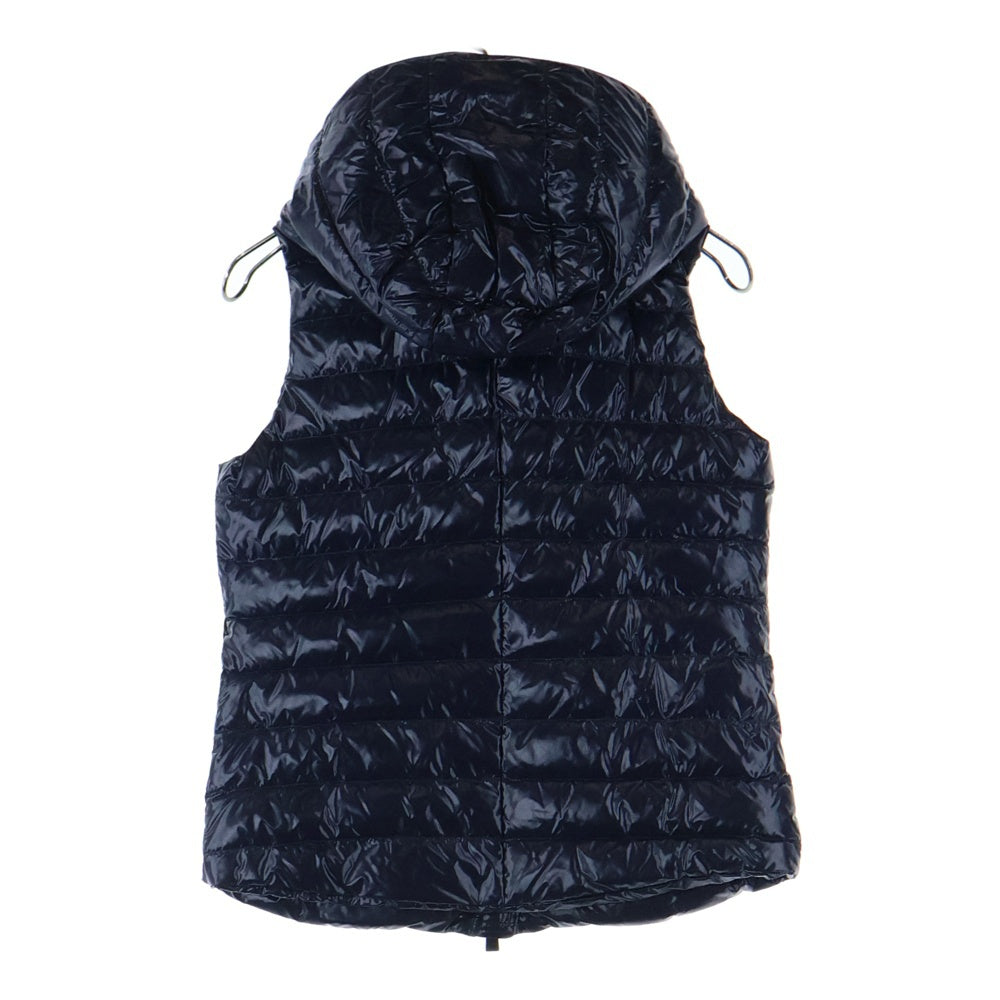 TATRAS(タトラス) ナイロン フード ジップアップ ダウンベスト ネイビー レディース LTA15S4449