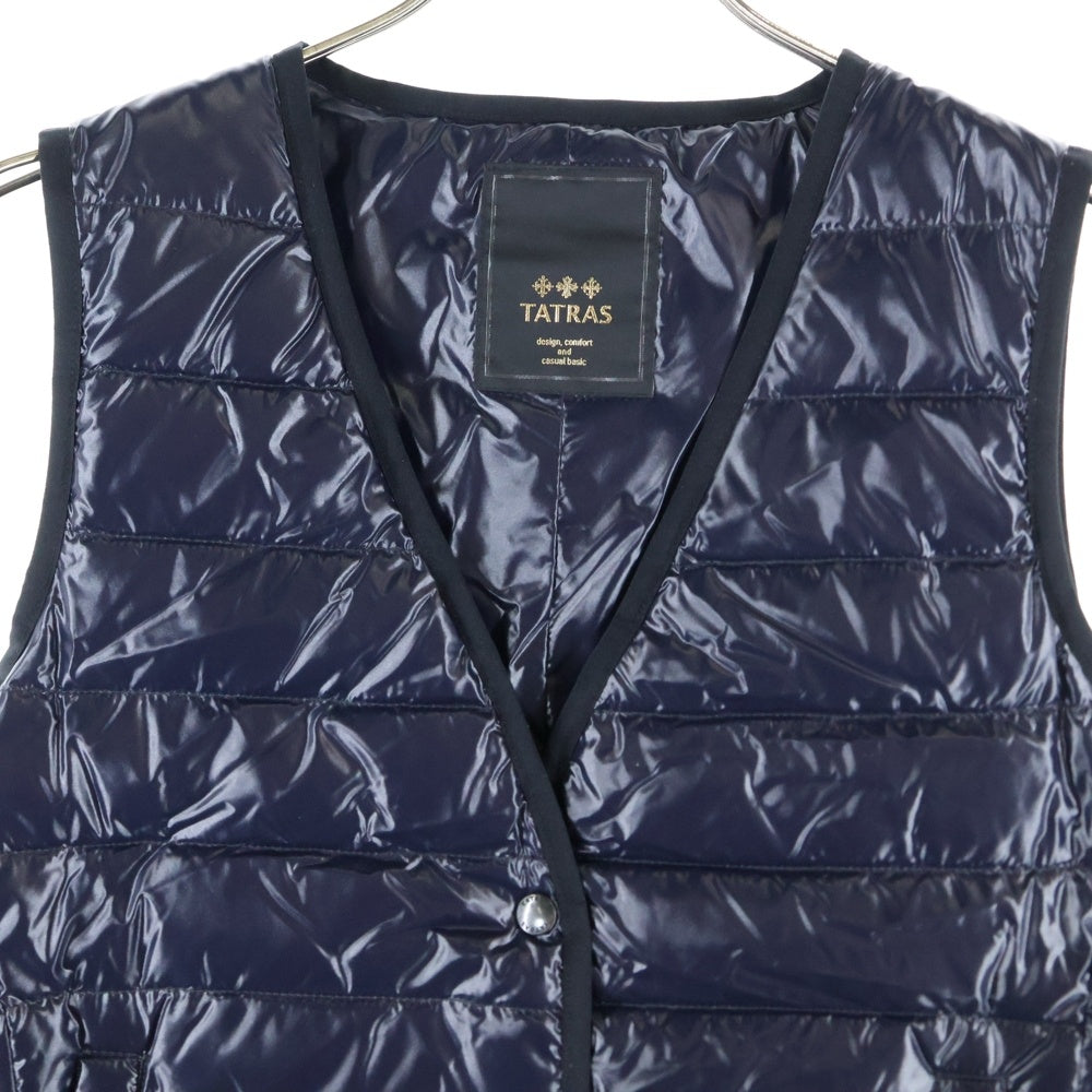 TATRAS(タトラス) ナイロン ダウンベスト ネイビー レディース LTA15S4451