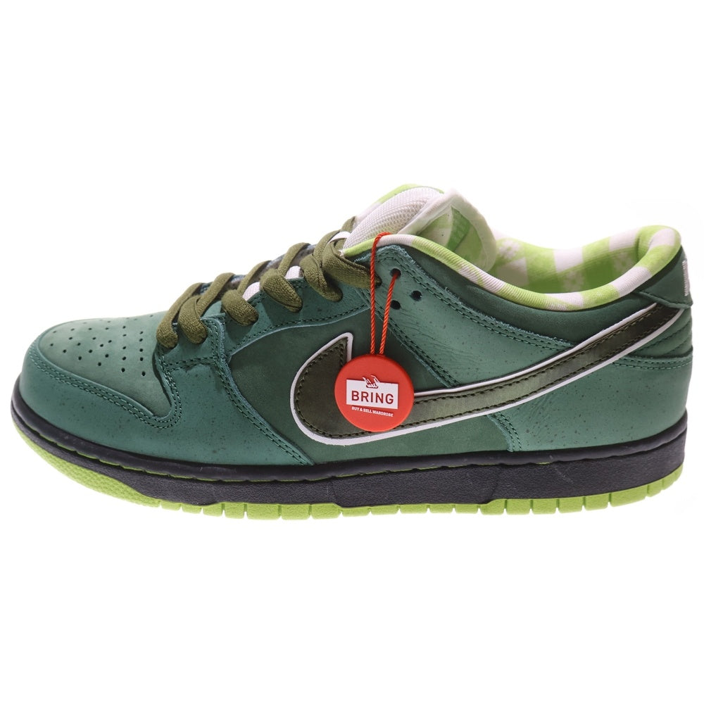 NIKE(ナイキ) ×CONCEPTS DUNK LOW GREEN LOBSTER BV1310-337 コンセプツ ダンクロー グリーンロブスター ローカットスニーカー US9.5/27.5cm グリーン