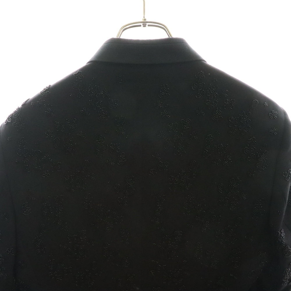 FENDI(フェンディ) ビーズ刺繍ジャケット FJ0737 AMZE ブラック レディース