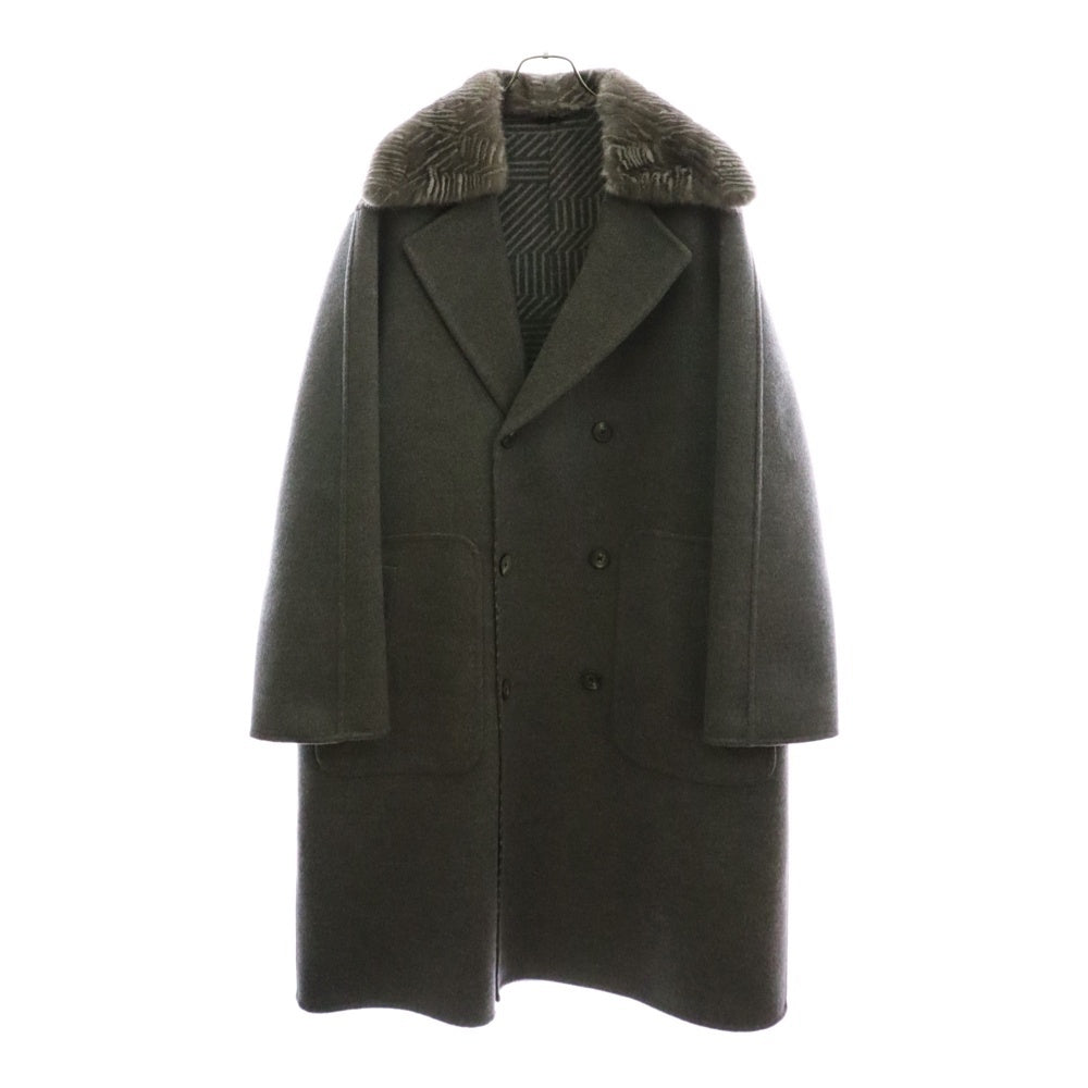 FENDI(フェンディ) ミンクファーウールコート FF0769-23-2072 レディース グレー