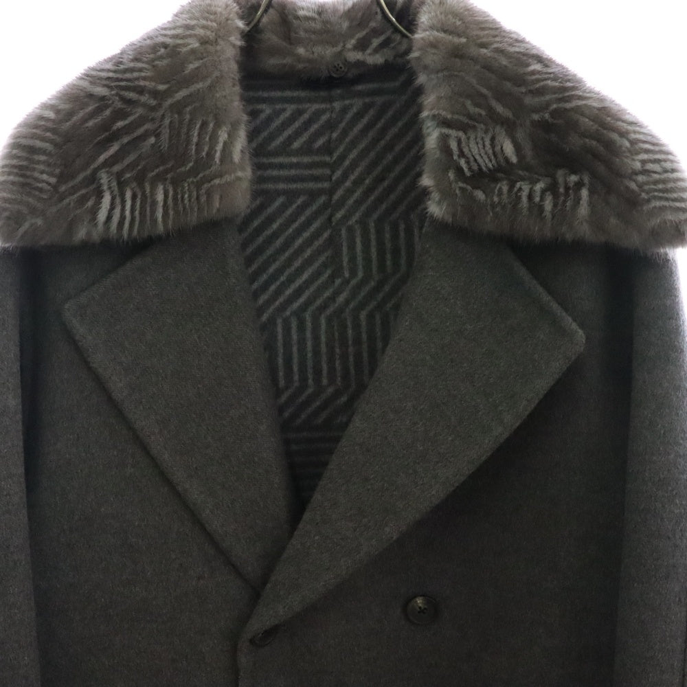 FENDI(フェンディ) ミンクファーウールコート FF0769-23-2072 レディース グレー