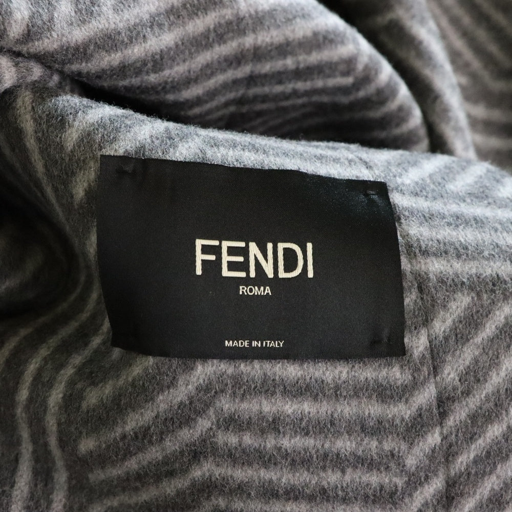 FENDI(フェンディ) ミンクファーウールコート FF0769-23-2072 レディース グレー