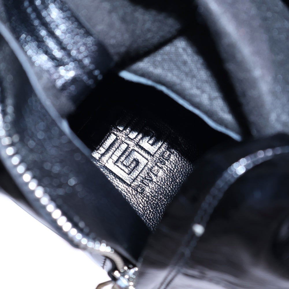 GIVENCHY(ジバンシィ) パテントサイドジップロングブーツ ブラック レディース