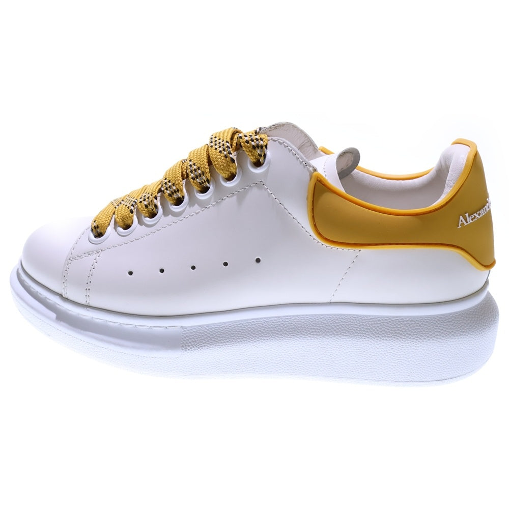 Alexander McQueen(アレキサンダーマックイーン) ローカットスニーカー 621056 イエロー/ホワイト 35 レディース
