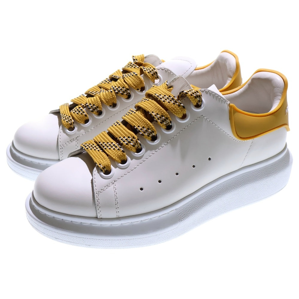 Alexander McQueen(アレキサンダーマックイーン) ローカットスニーカー 621056 イエロー/ホワイト 35 レディース