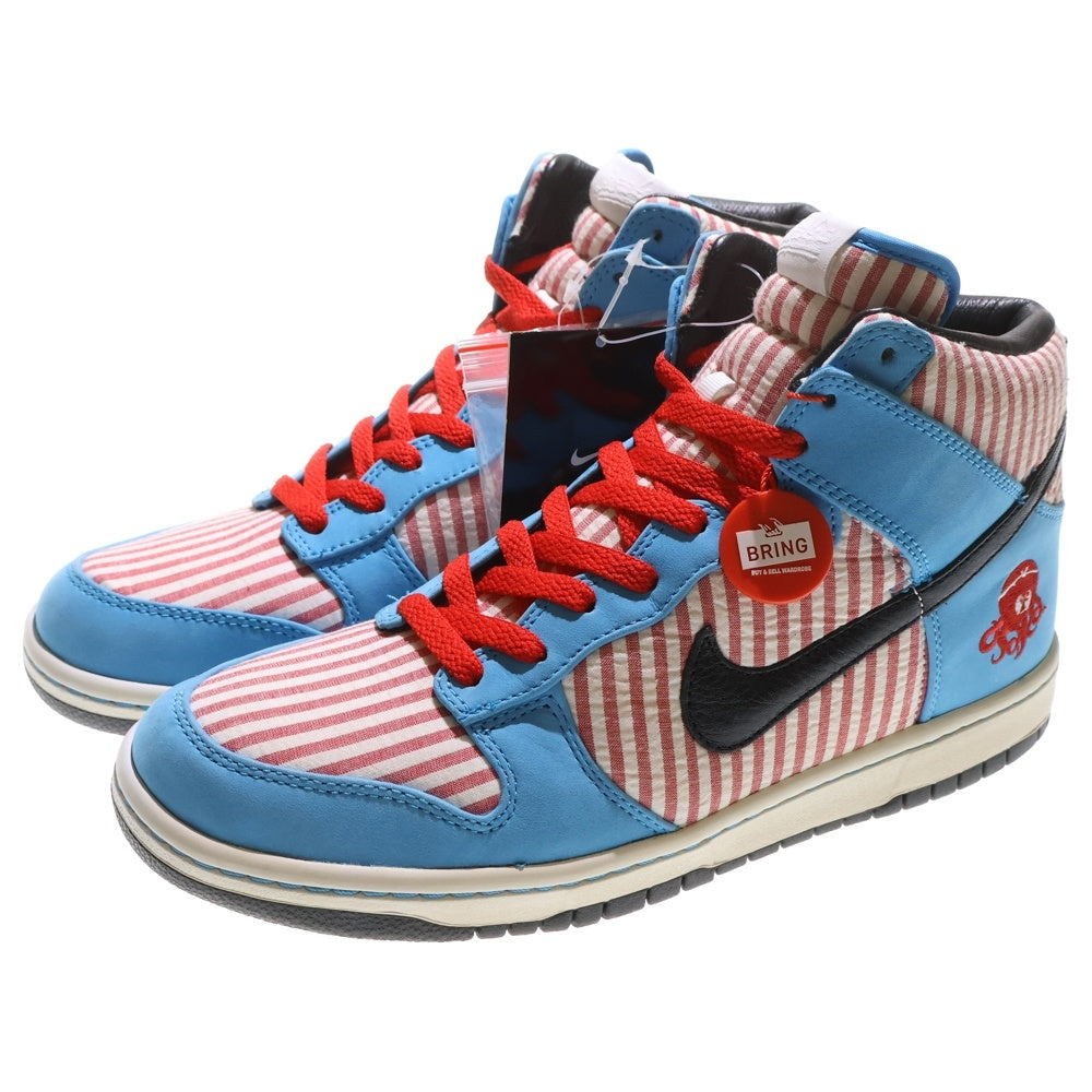 NIKE(ナイキ) 【2008年製】DUNK HIGH PREMIUM OSAKA TAKOYAKI 323955-401 ダンク 大阪 たこ焼き ハイカットスニーカー US9.5/27.5cm マルチ