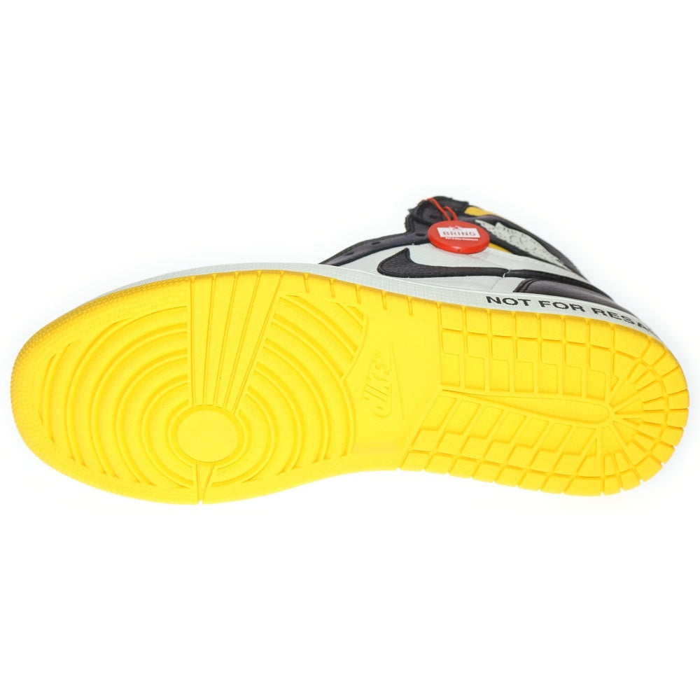 NIKE(ナイキ) AIR JORDAN 1 RETRO HIGH NOT FOR RESALE VARSITY MAIZE 861428-107 エアジョーダン1 ノットフォーリセール ハイカットスニーカー US9.5/27.5cm