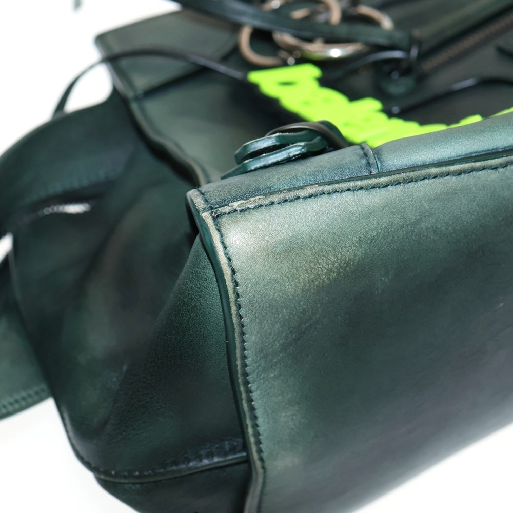 BALENCIAGA(バレンシアガ) ネオクラシック シティ レザー 2WAYハンドバッグ グリーン 638470