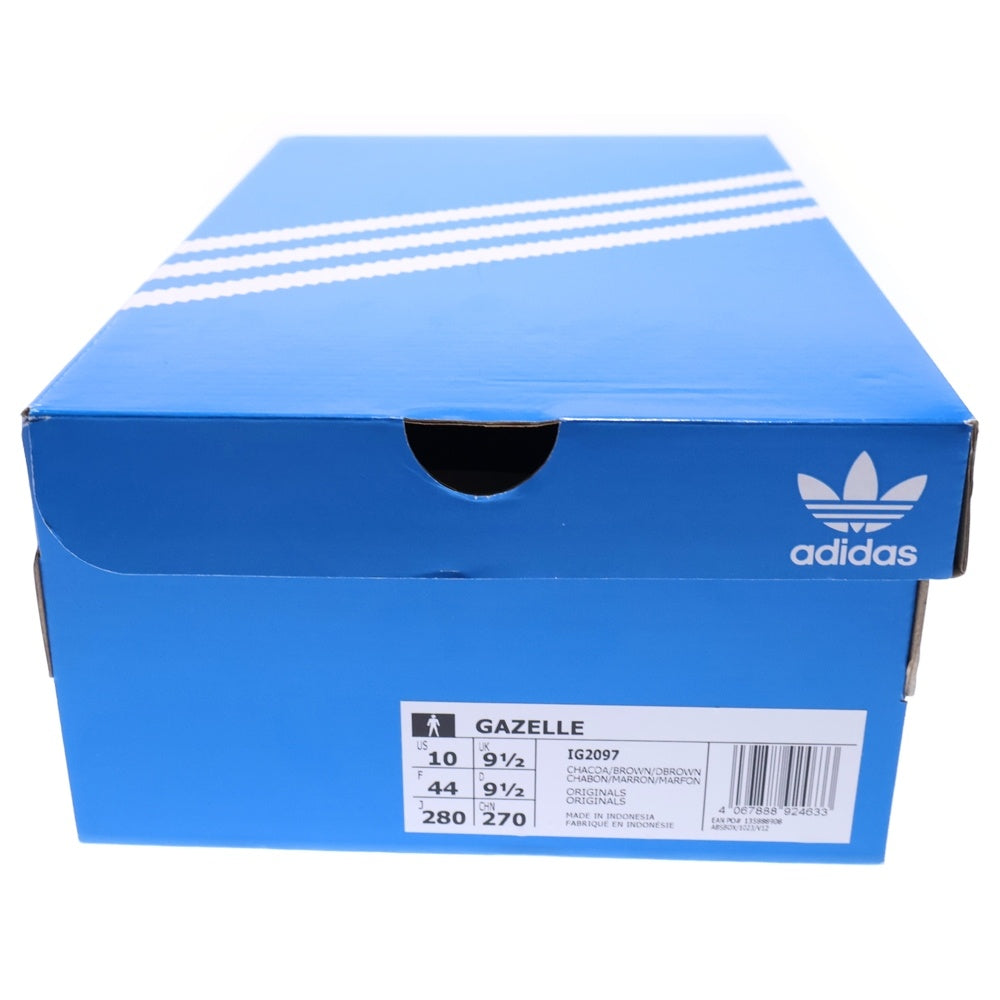adidas(アディダス) Gazelle IG2097 ガゼル ローカットスニーカー ブラウン US10/28.0cm