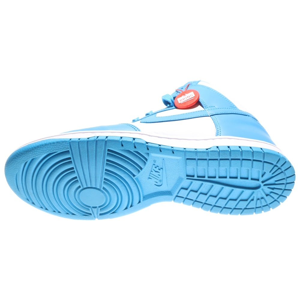 NIKE(ナイキ) DUNK HIGH RETRO CHAMPIONSHIP BLUE DD1399-400 ダンク レトロ チャンピオンシップブルー ハイカットスニーカー US10/28.0cm ホワイト/ブルー
