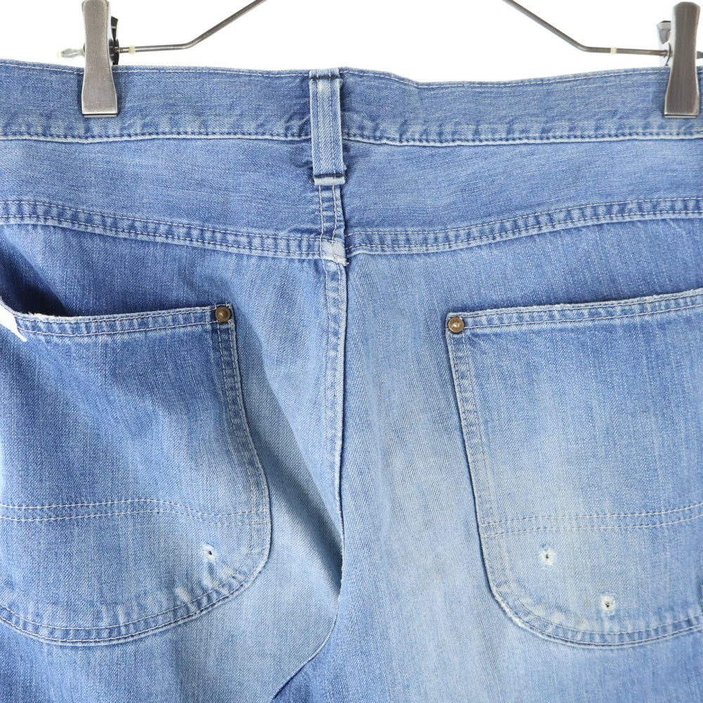 LEE(リー) ロングL復刻 ジップフライ ペインター デニムパンツ インディゴ 07716