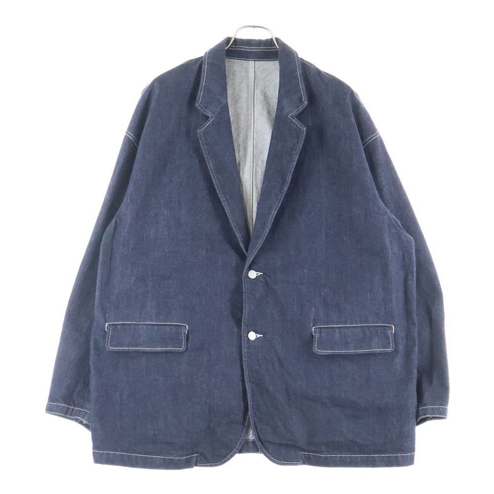 Graphpaper(グラフペーパー) ×CIOTA CIOTA for GP Suvin Cotton Denim JacketGM213-20238 シオタ スビンコットンデニム テーラードジャケット インディゴ