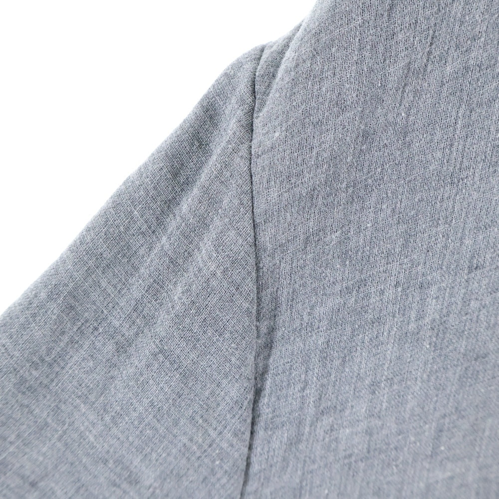 Graphpaper(グラフペーパー) Gauze Oversized Jacket GU191-20041 ガーゼオーバーサイズ テーラードジャケット グレー