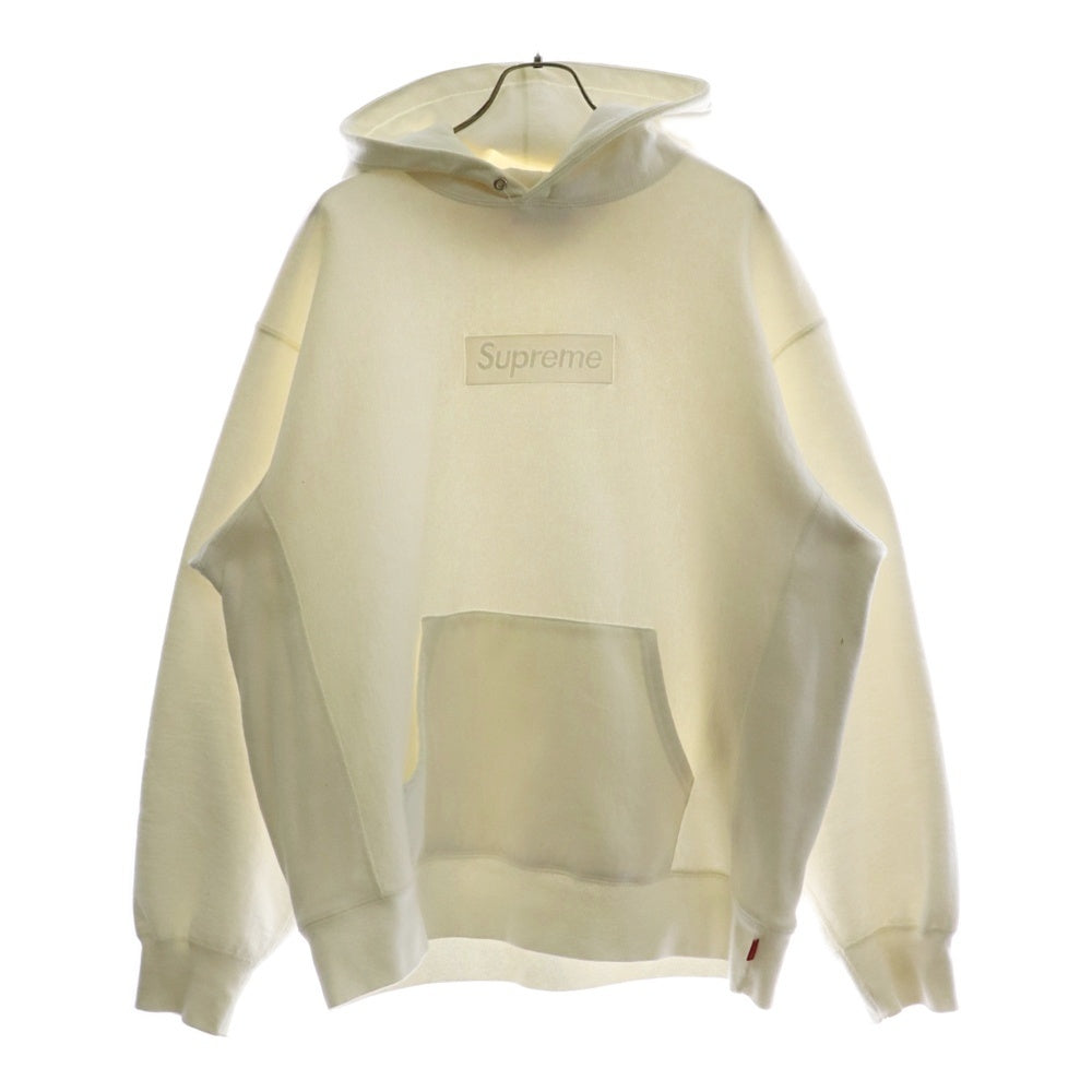 SUPREME(シュプリーム) 23AW Box Logo Pullover Hoodie Sweatshirt ボックスロゴ プルオーバー フーディー スウェット パーカー ホワイト