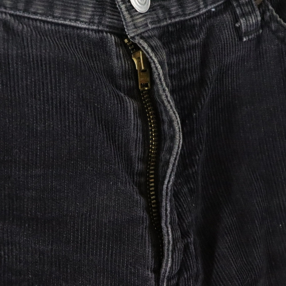 RON HERMAN(ロンハーマン) ダメージ加工 ジップフライ コーデュロイパンツ グレー 612060030