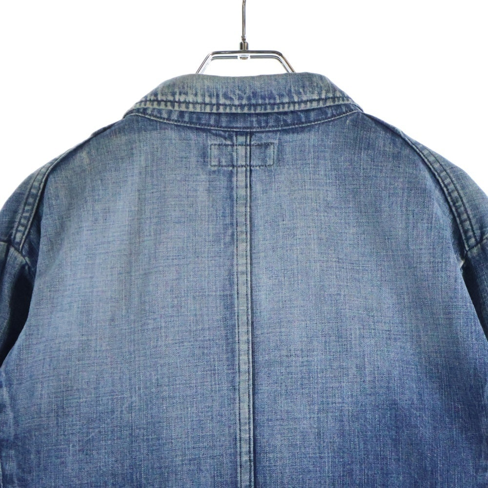 M THANK YOU FRIENDS(エム サンキューフレンズ) デニム チェスターコート インディゴ