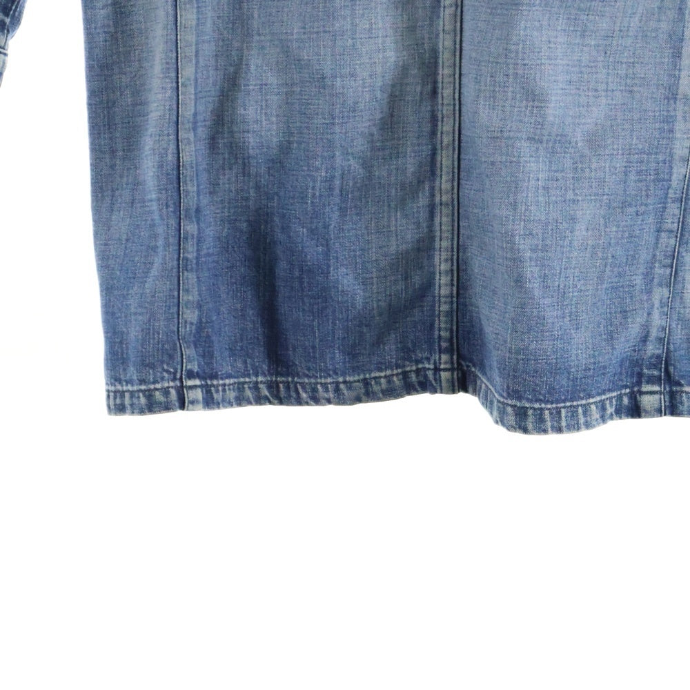 M THANK YOU FRIENDS(エム サンキューフレンズ) デニム チェスターコート インディゴ