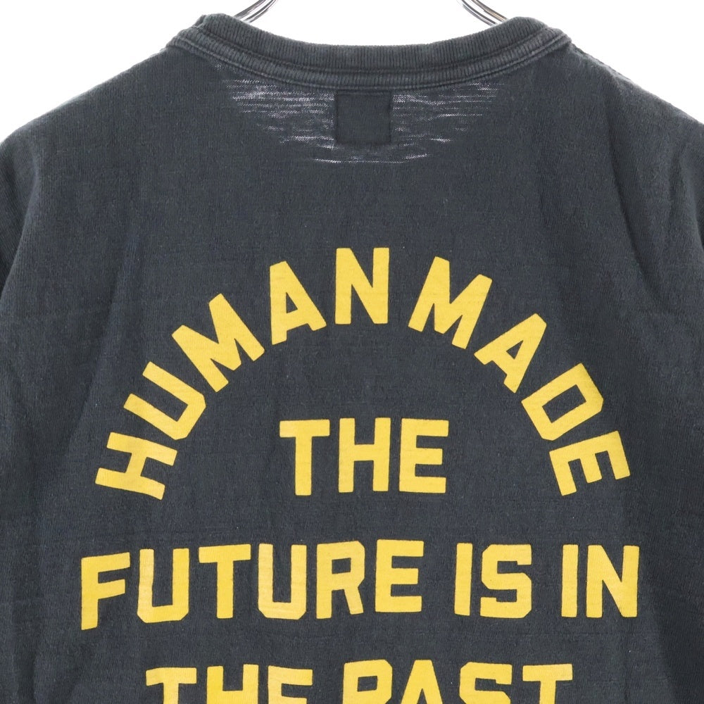 HUMAN MADE(ヒューマンメイド) 24AW 両面プリントTシャツ 半袖カットソー ブラック