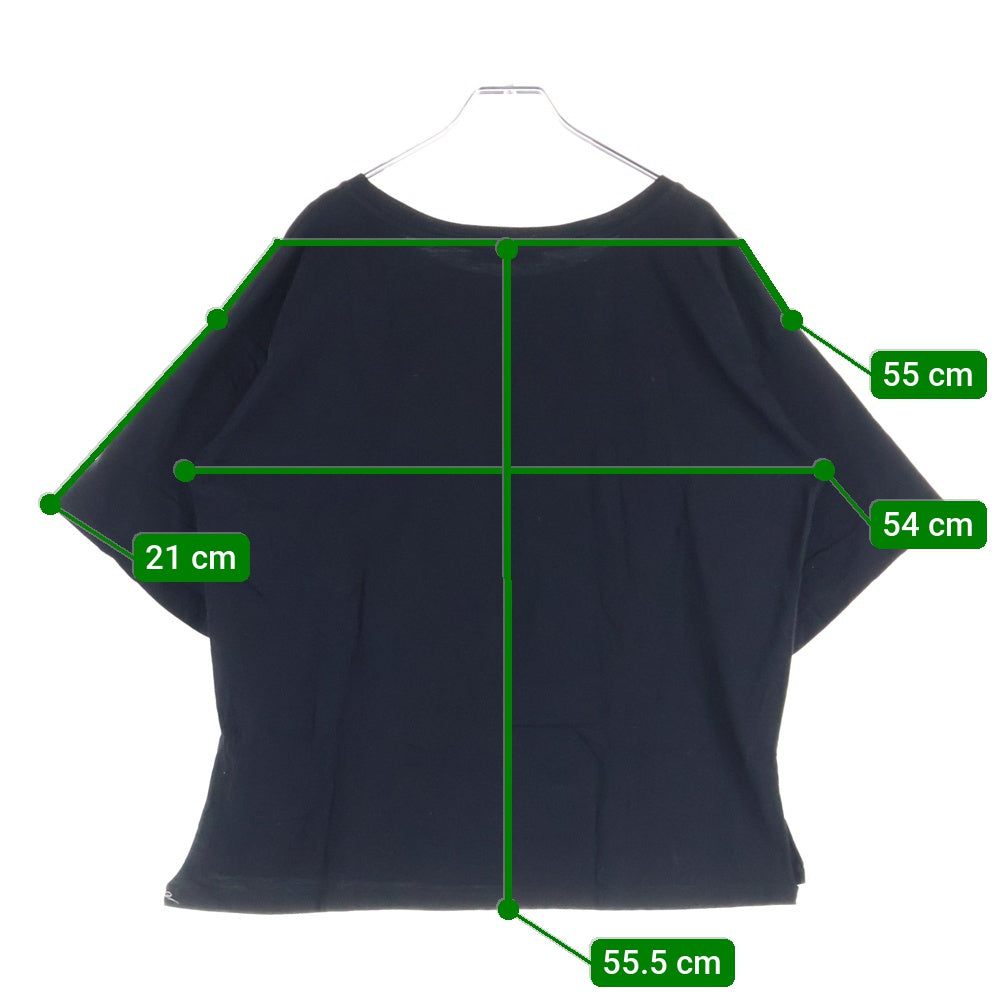 DIESEL(ディーゼル) フロント ロゴ サイドスリット入り クルーネック 半袖Tシャツ カットソー レディース