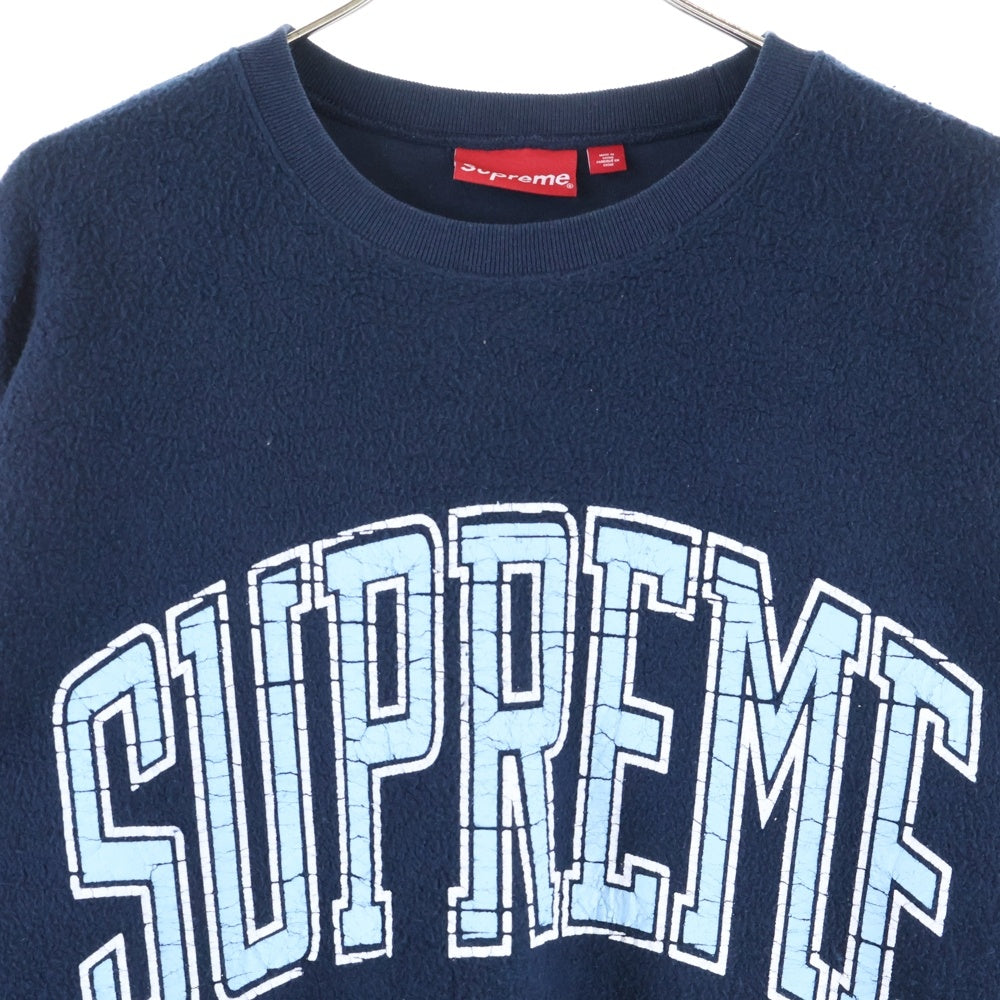 SUPREME(シュプリーム) 23AW INSIDE OUT CREWNECK インサイドアウト クルーネック スウェットトレーナー ネイビー