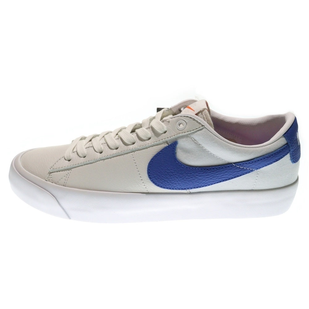 NIKE SB(ナイキエスビー) ORANGGE LABEL ZOOM BLAZER LOW DH5675-100 オレンジ レーベル ズーム ブレーザー ロー プロ GT ISO US10/28.0cm ホワイト/ブルー