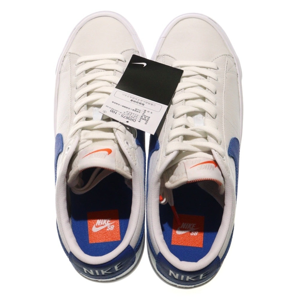 NIKE SB(ナイキエスビー) ORANGGE LABEL ZOOM BLAZER LOW DH5675-100 オレンジ レーベル ズーム ブレーザー ロー プロ GT ISO US10/28.0cm ホワイト/ブルー