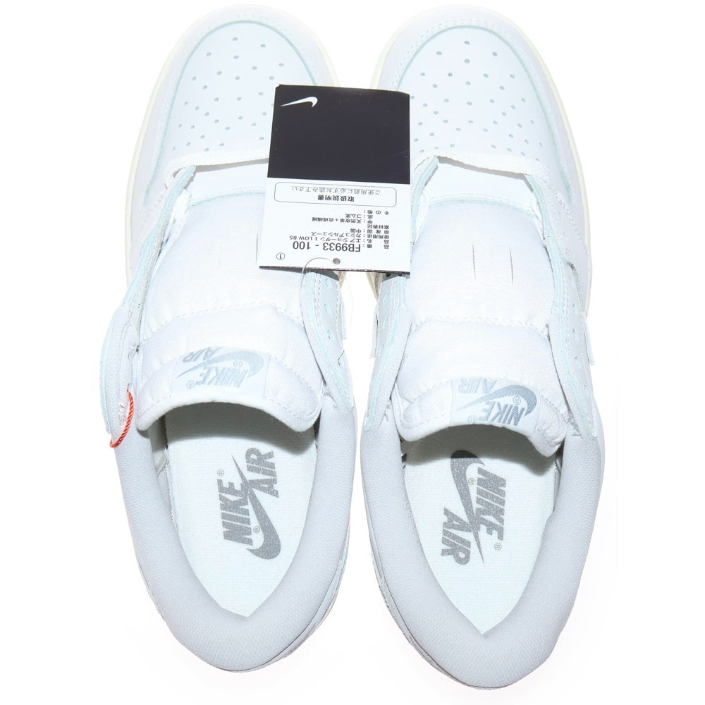 NIKE(ナイキ) AIR JORDAN 1 LOW 85 NEUTRAL GREY FB9933-100 エアジョーダン1 85 ニュートラルグレー ローカットスニーカー US9.5/27.5cm ホワイト