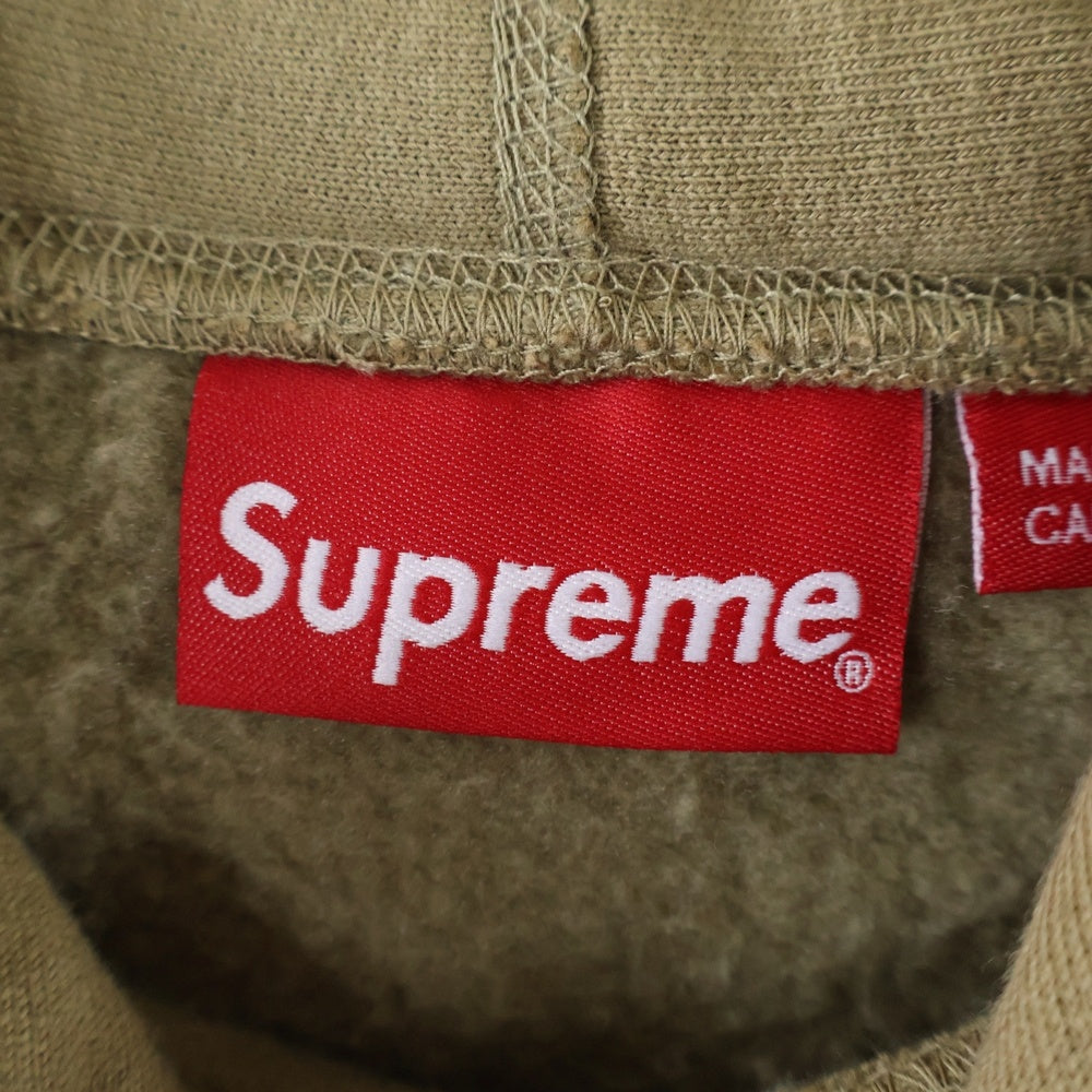 SUPREME(シュプリーム) 23AW Box Logo Hooded Sweatshirt ボックスロゴ フーデッド スウェットシャツ フーディー パーカー カーキ
