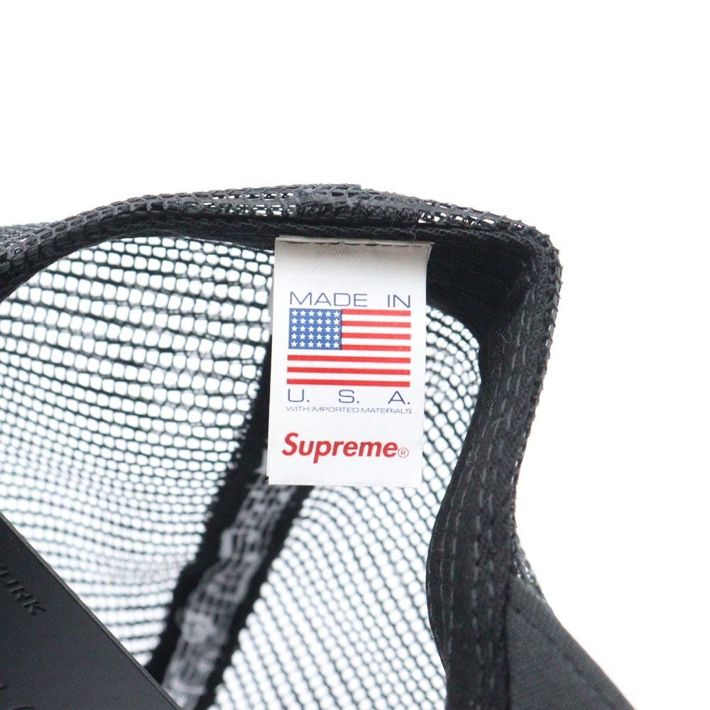 SUPREME(シュプリーム) 25AWxNumber (N)ine x Mickey Mouse Mesh Back 5-Panel ナンバーナイン ミッキーマウス メッシュバック キャップ ブラック