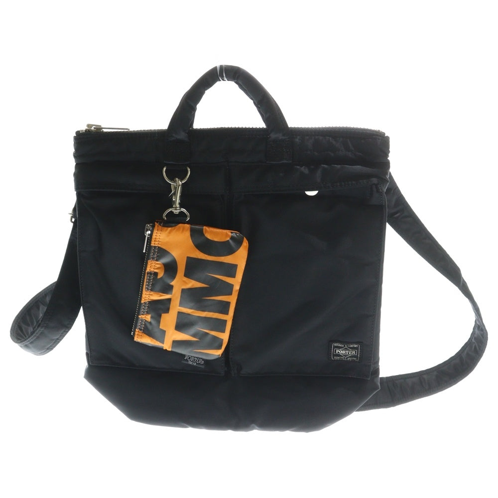 PORTER(ポーター) xCOMME DES GARCONS Tanker Helmet Bag 381-17404 コムデギャルソン タンカー ヘルメット バッグ ブラック